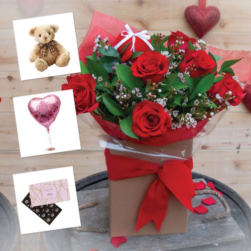 Floralia Florist | West Limerick Flowers | Floralia Florist | Valentines Day Roses Bouquet bundle