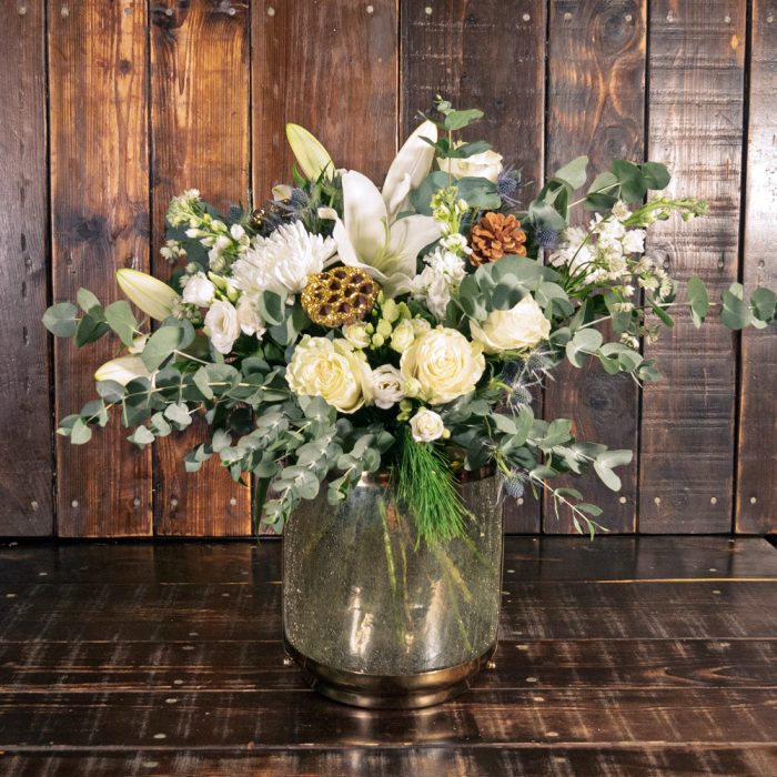 Classic White Christmas Bouquet